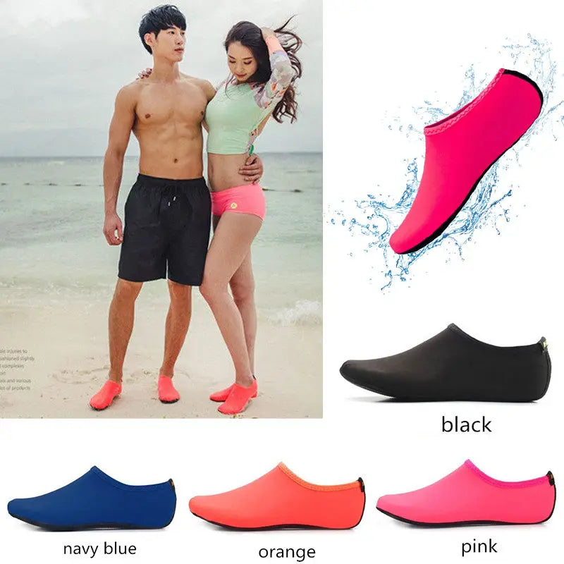 ZK50 Water Shoes Men Women Swimming Socks Printing Color Summer Aqua Beach Sneakers Seaside Sneaker Socks Slippers for Men Women