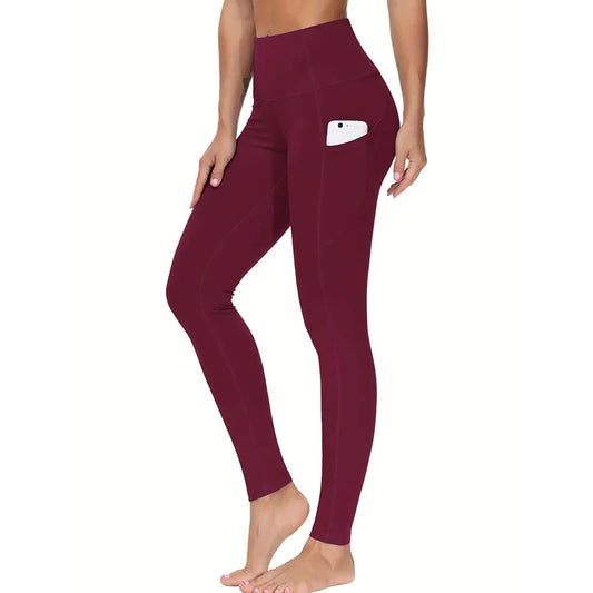 Women's High Waist Yoga Pants with Pockets (free shipping)