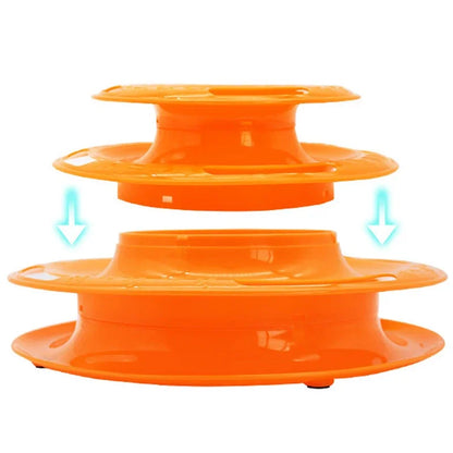 Interactive Tower Cat Toy Roller Balls (free shipping)