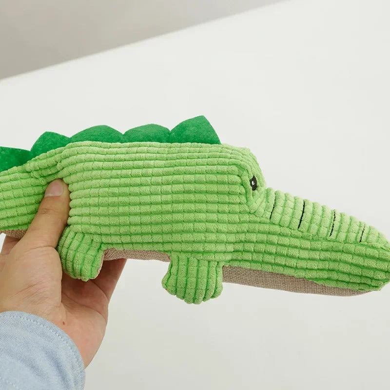 Funny Crocodile Plush Dog Toy (free shipping)