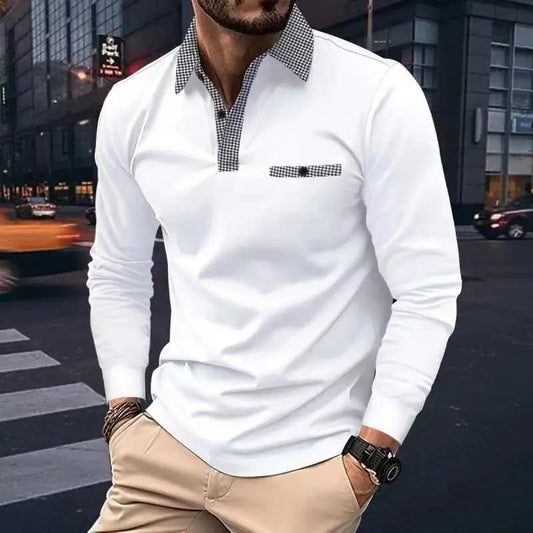 Men's Long Sleeve Polo Shirt (free shipping)