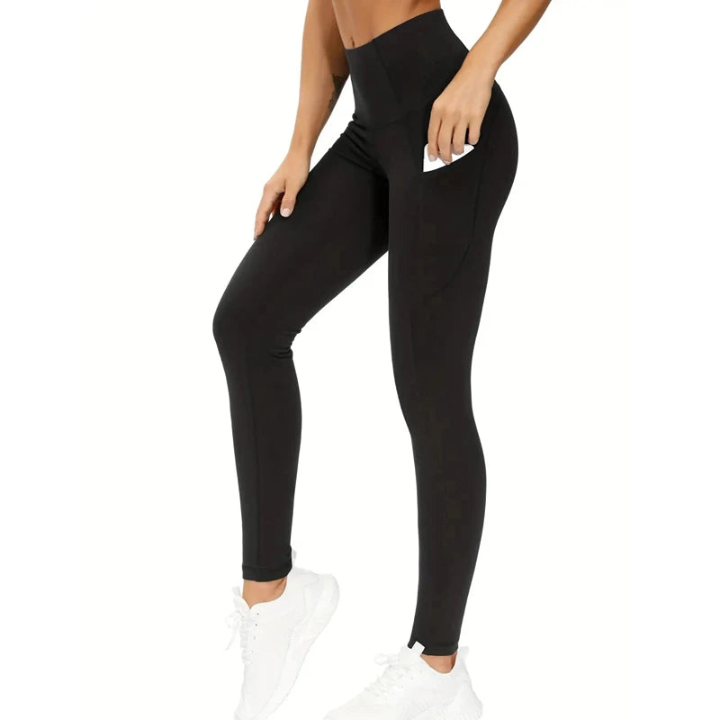 Women's High Waist Yoga Pants with Pockets (free shipping)