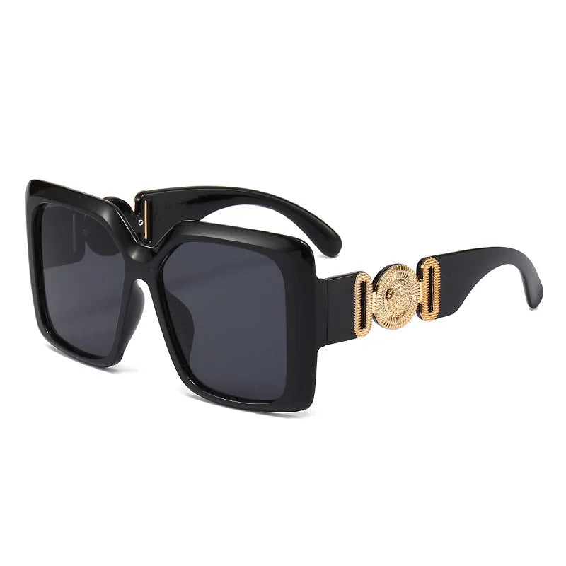 INS Square Sunglasses Women Luxury Sun Glasses