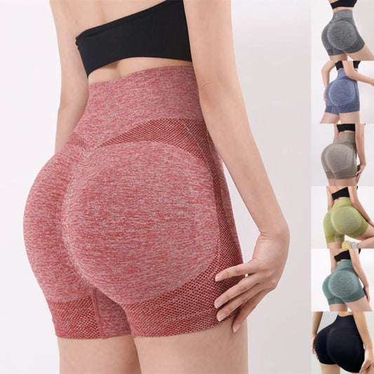 High Waist Yoga Shorts - Lift Butt Fitness (free shipping)