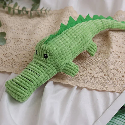 Funny Crocodile Plush Dog Toy (free shipping)