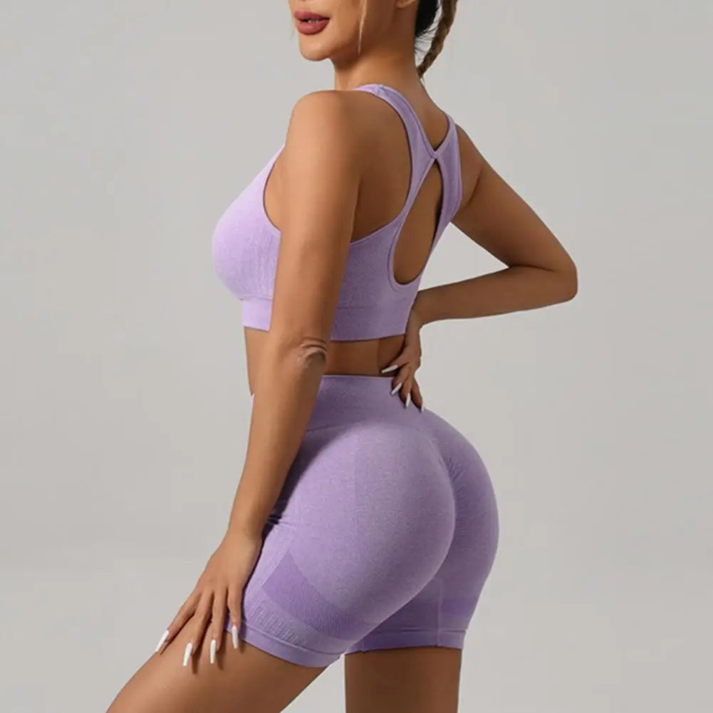 High Waist Yoga Bra Leggings Set (free shipping)